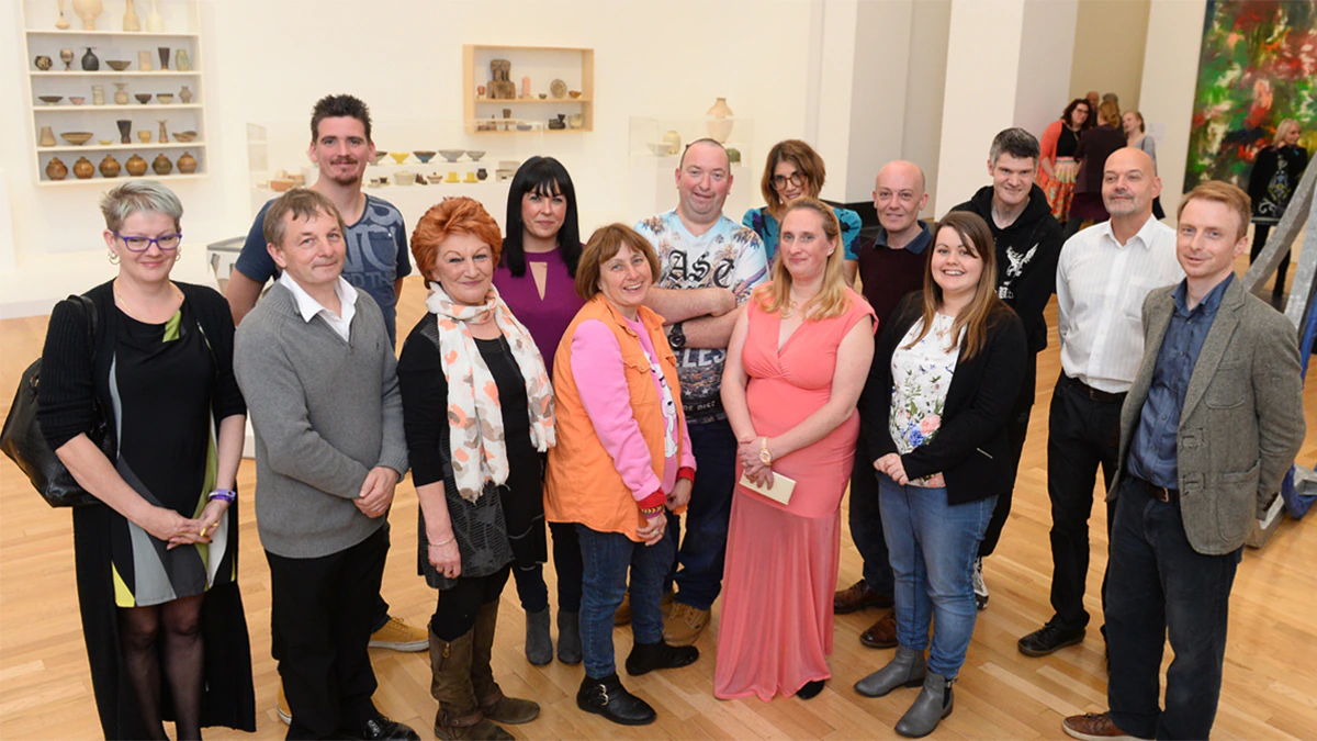 The Wallich Curators standing in a group