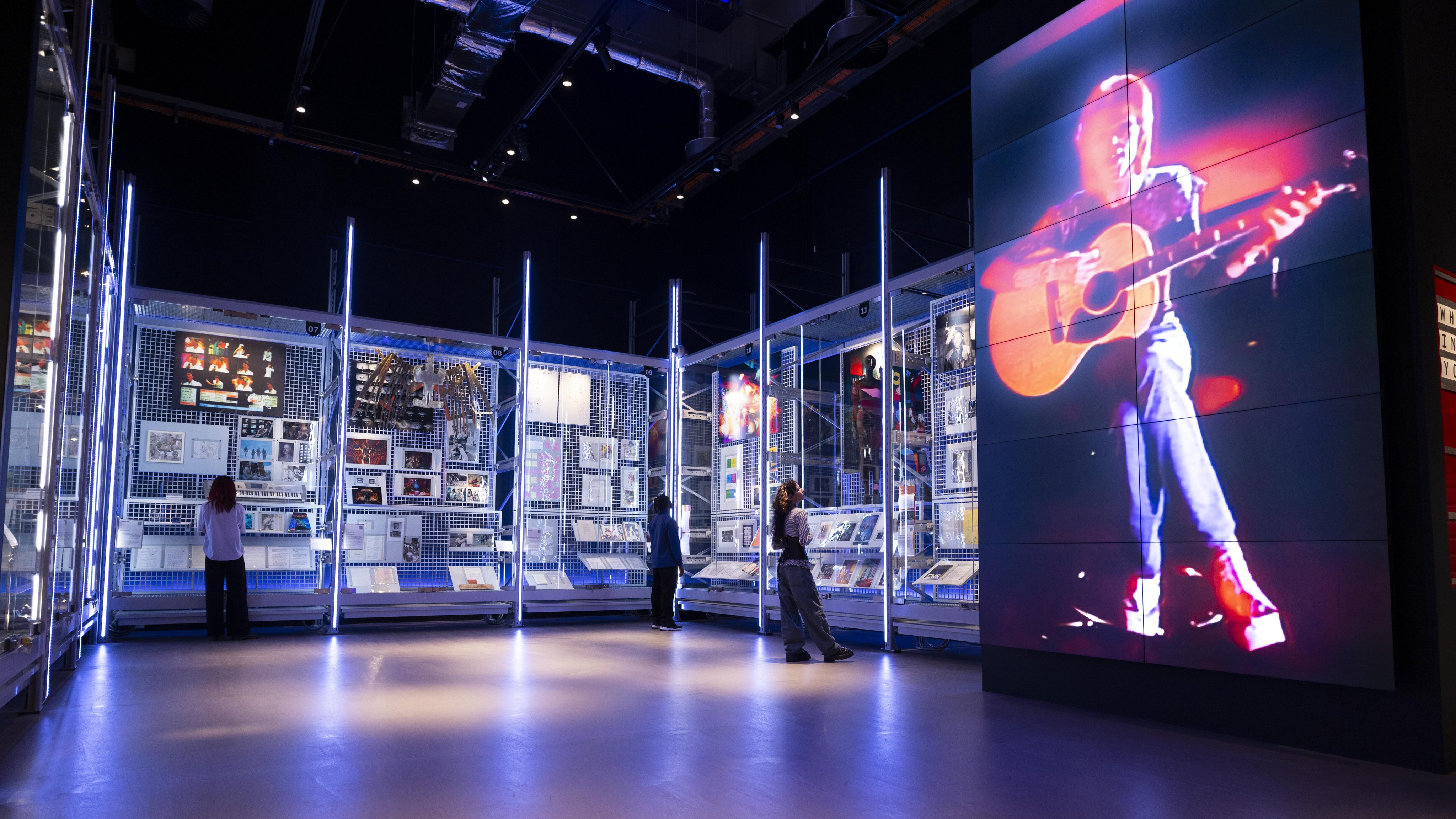 Sound and vision: David Bowie Centre opens at V&A East Storehouse