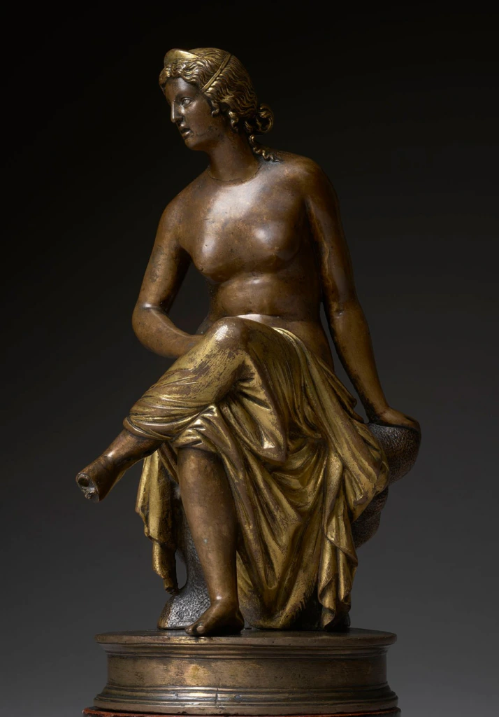 Seated Nymph by Antico